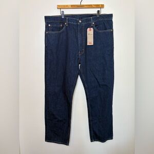 Levi’s 505 Regular MEN'S JEANS 40x30 Dark Wash